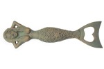 Mermaid-shaped bottle opener, simulating antique