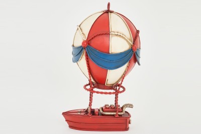 Mongolfiera con barca