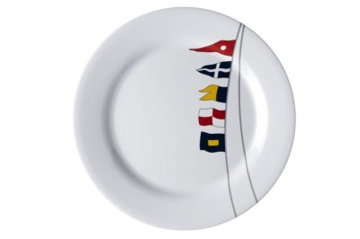 Piatto piano REGATA per velisti e velisti in regalo