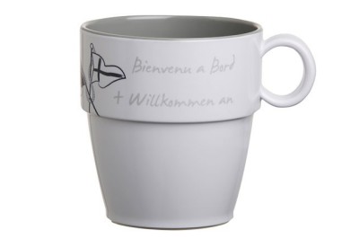 Tasse WELCOME ONBOARD für Boote, Yachten und Segelboote . Komplett unzerbrechlich und garantiert.
