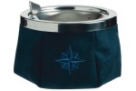Blauer Aschenbecher WINDPROOF für Liebhaber der Boote.