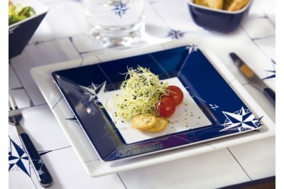 Set 6 Square dessert dish NORTHWIND