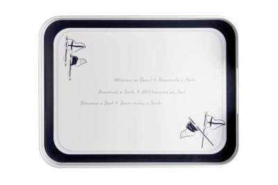 Tray WELCOME ONBOARD