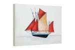 Marine sailboat painting oil