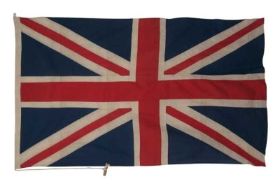 Flag "Uk", to decorate boats and yachts.