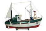 Maqueta de un pesquero de 49 cms de largo, de venta online.