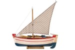 Modello di barca da pesca tipo "llaut", in vendita online.