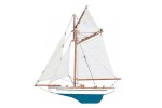 Half hull Sailboat