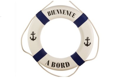 Garde de vie "Bienvenue a Bord"