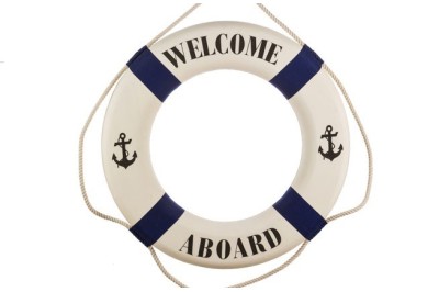 SALVAVIDAS "Bienvenidos a Bordo"