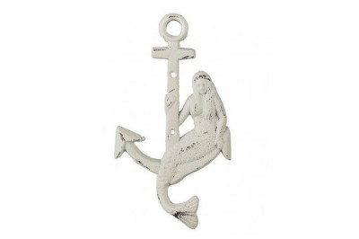 6 anchor hangers & mermaid
