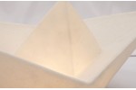 Candeeiro barquinho de papel