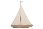 Carved sailboat