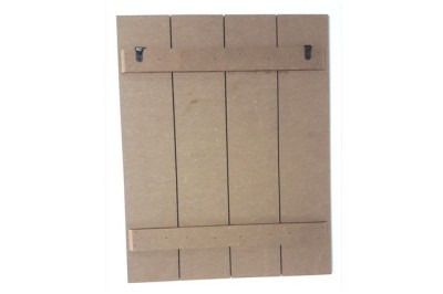 Plaque de bois "où il n'y a pas de modèle marin envoie"