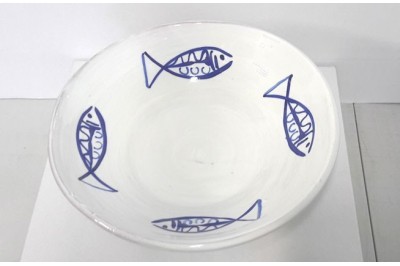 Tray with fish