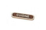 Plaque "CUISINE"
