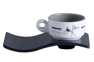 Set 6 Kaffeetasse WELCOME ONBOARD