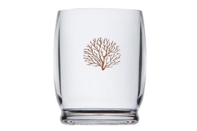 Set 6 Water glass Coral