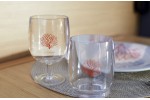 Set 6 Copo de agua Coral