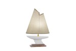 Segelboot -Lampe
