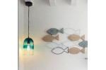 Glas Deckenlampe