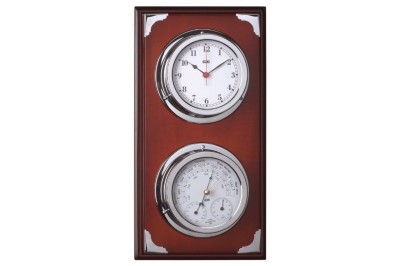 Clock + Bar-Thermo-Hygro