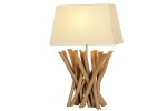 Lampe aus Meeresholz