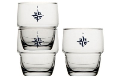 Set 6 stackable glasses NORTHWIND
