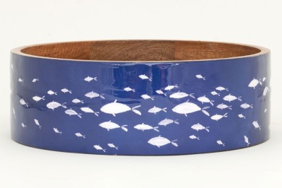 Schüssel Emaille Fischen